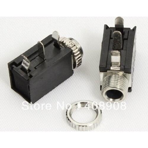 1/8" 3.5mm Female Phono Mono PCB Panel Phone Jack