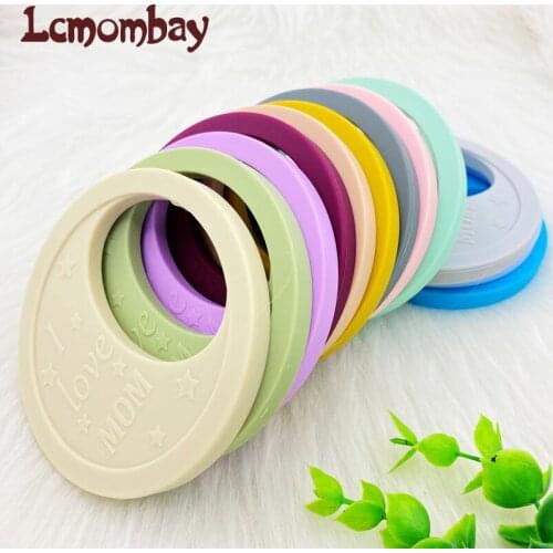 1pc Baby Silicone Teethers Teething Ring Toddler Newborn Molar Pain Soothing Teething Toy Natural Stop Sucking Thumb Toys