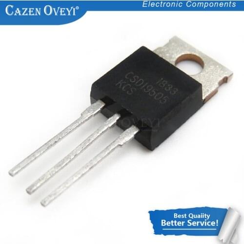 10pcs/lot CSD19505KCS CSD19505 19505KCS TO-220 80V 150A new original In Stock