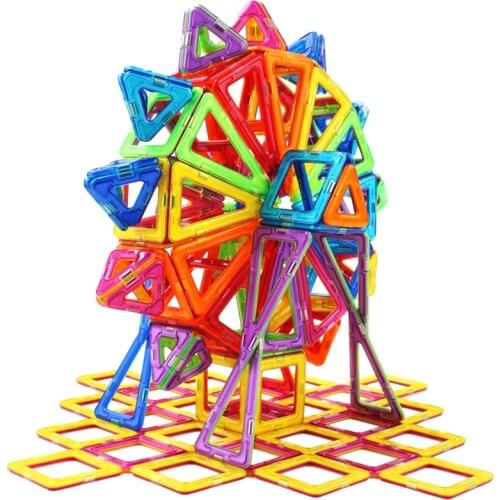 QWZ 184pcs-110pcs Mini Magnetic Designer Construction Set Model & Building Toy Plastic Magnetic Blocks Educational Toys Gifts