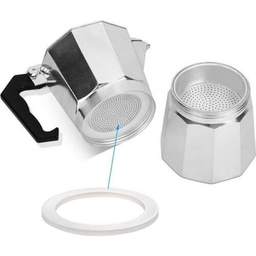 2 Pcs Sealing Ring Silicone Sealing Ring Spacer Coffee Accessories Replacement for Moka Pot Coffee Pot Accessories