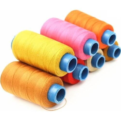 3pcs 1000 Yards 203 Three-ply Thick Thread Sewing Hand Stitching Denim Quilt With Line Cord Bags/ Threads