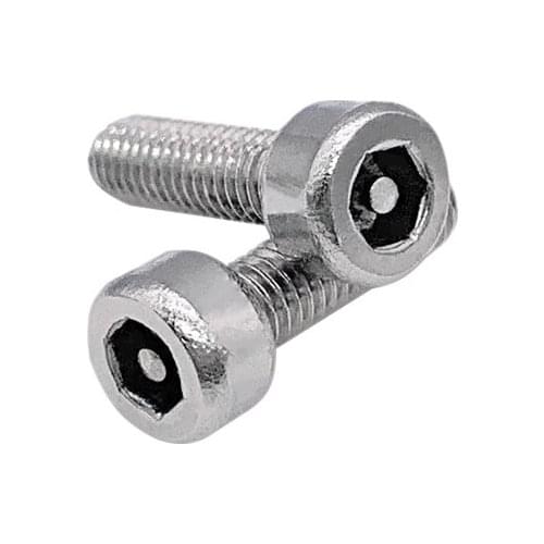 30pcs M3 Allen cylindrical head screws hex socket cup screw with needle anti-theft stainless steel bolt GB70.1 6mm-22mm long