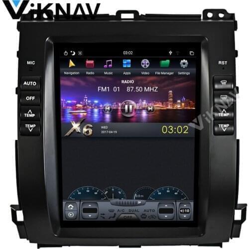 For lexus gx470 for land cruiser prado 120 2002-2008 2009 android car radio auto stereo multimedia player tape recorder 2 din