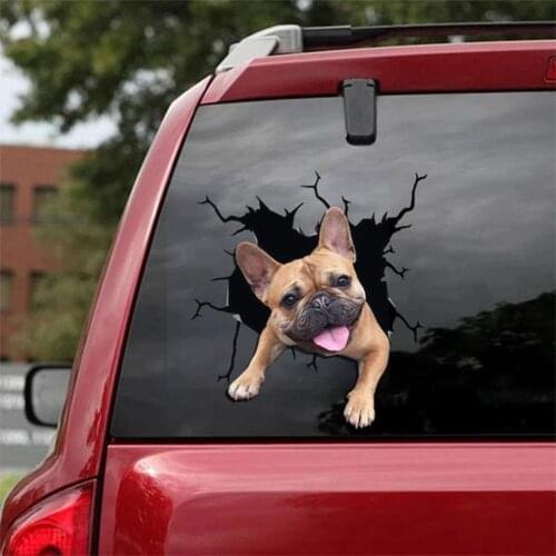 Car Stickers Decor Motorcycle Decals Rottweiler Car Waterproof PVC Sunscreen Decorative Accessories Creative Sticker B0W0