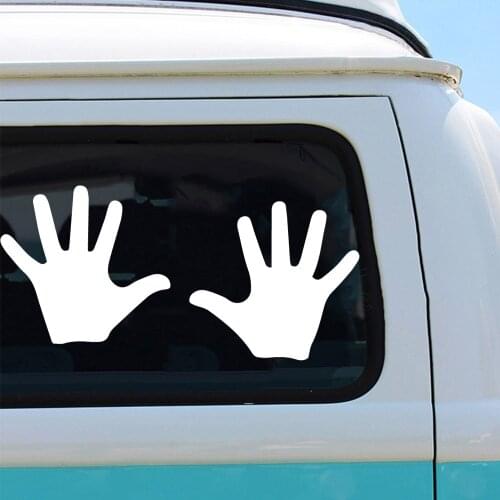 Free shipping Baby Footprint and Handprint Auto Sticker Decal Decor Mural Vinyl Covers