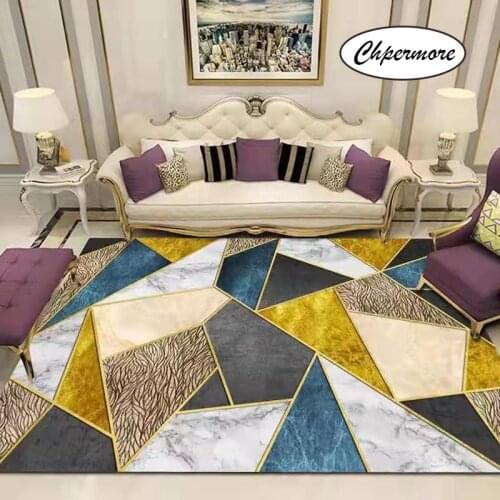 Chpermore European retro Large Carpets Non-slip Tatami Mats Bedroom Home Lving Room Rug Floor Rugs Childrens non-slip mat