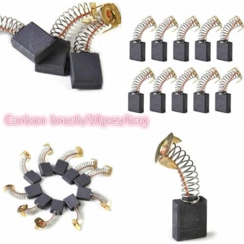 CB153-5x14x17mm Carbon Brush Power Tool Carbon Brush Electric Hammer Angle Grinder Graphite Brush Tool Spare 10pcs/Pack