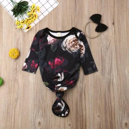 Toddler Baby Blankets Headband-Set Swaddle Newborn Flower Cotton Blend Baby-Boy-Girl Unisex Wrap Sleeping-Bag Comfortable