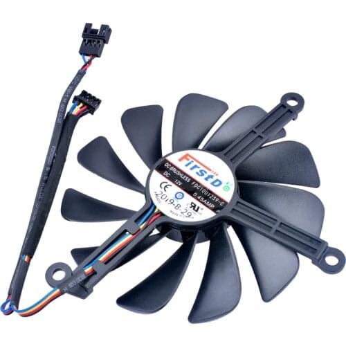 FDC10U12S9-C 95mm 12V 0.45A 4 lines Cooling fan for XFX graphics card