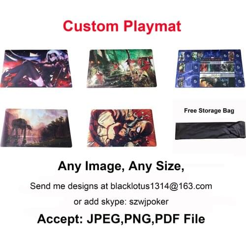 CUSTOME Print Playmat Any Image Any Size For TCG Card Games Board Games MGT/PKM/YGO/Card Fight Vanguard Batterfield Playmat