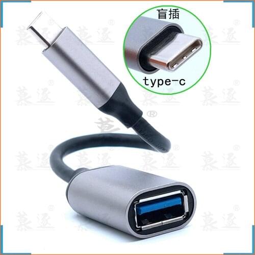 Typ-C OTG Adapter Kabel für Samsung S10 S10 + Xiaomi Mi 9 Android MacBook Maus Gamepad Tablet PC typ C OTG USB 3,0 Kabel
