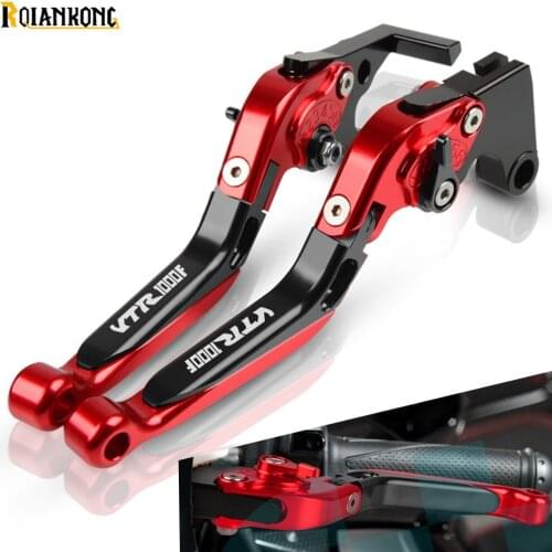 Motorcycle Brake Levers For Honda VTR1000F VTR 1000 V/FW/FX /FIRESTORM 1997 1998 1999 Adjustable Brake Clutch Lever Handlebar