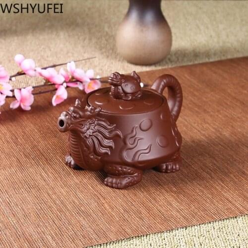 New style Purple sand Filter teapot Anti-scalding heat Tea set tea set teapot Office household drinking utensils WSHYUFEI