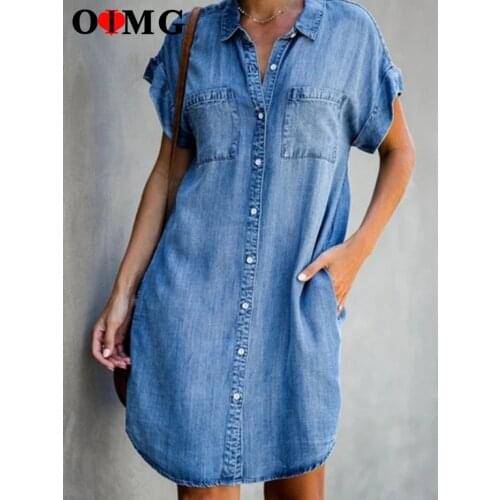 OIMG Blue Summer Dresses