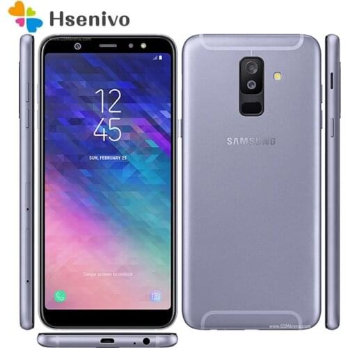 Samsung Galaxy A6+ (2018) A605F Refurbished-Original Unlocked Galaxy A9 Star Lite Android 16MP 6.4'' 32GB 3GB RAM Free Shipping