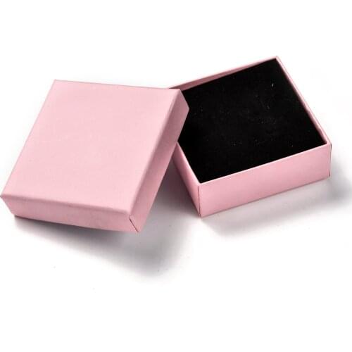 32Pcs Jewelry Display Box Cardboard Ring Boxes with Sponge for Small Watches Necklaces Earrings Bracelet Jewelry Gift Packaging
