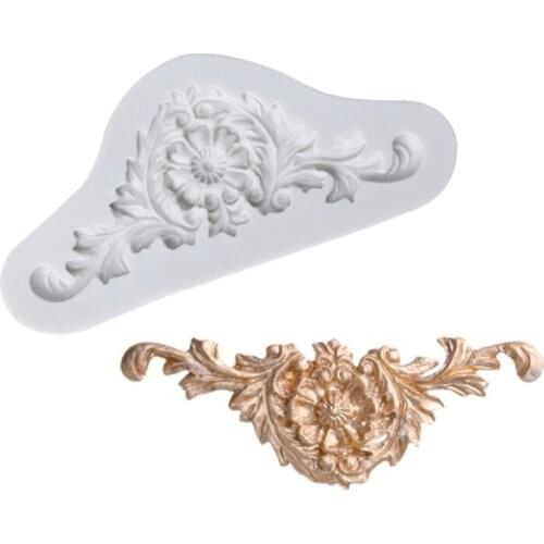 Flower Lace Silicone Molds Fondant Cakes Decor Tools Silicone Moulds Sugarcraft Chocolate Baking Tools For Cakes Gumpaste Form