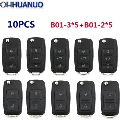 10PCS* Brand New Universal Remote B-Series B01-3+B01-2 FOR KD900+URG200 2-3 Button Remote Key different Style KD Remote Controls