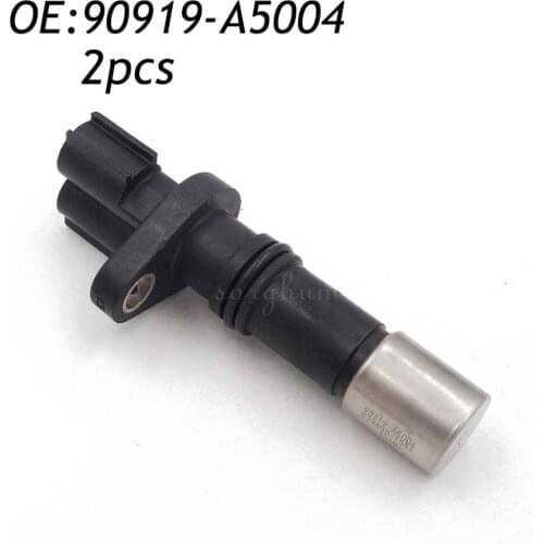2PCS Crankshaft Position Sensor For 10-14 Toyota Camry Scion Lexus 2.5L 90919-A5004 90919-05045 90919-05070