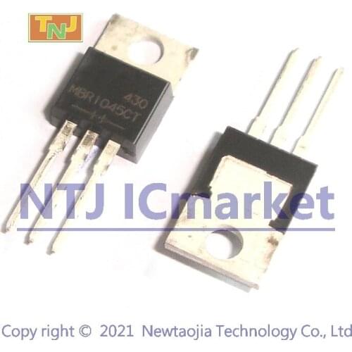 20 PCS MBR1045CT TO-220 MBR1045 SCHOTTKY DIODE