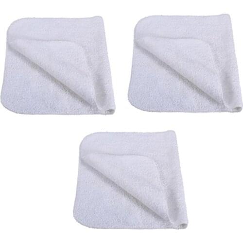 3pcs Mop Cloth For Karcher Steam Cleaner Cotton Pads Covers CTK10 CTK20 SC1 SC2 SC3 SC4 SC5 Mop Replacement Cover
