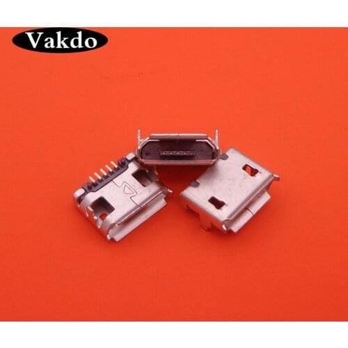 500PCS/LOT Micro USB Jack Charging Socket connector For Lenovo CoolPad A2107 A2207 5880 7266 7295 8190 5891 5890 8150D 8195 8085