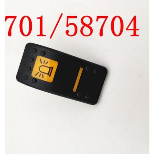 6pcs for JCB Backhoe Loader 3CX 4CX Actuator Beacon Switch Decal oe 701/58704