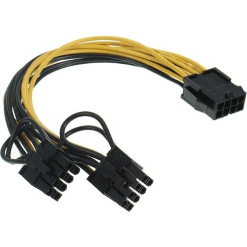 8Pin Male to Female Power Extension Cable ATX EPS Motherboard CPU Adatper Cable DU55