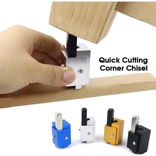 Woodworking Quick Cutting Corner Chisel Square Wood Chisel Hinge Recesses Mortising For Right Angle Wood Carving Tools