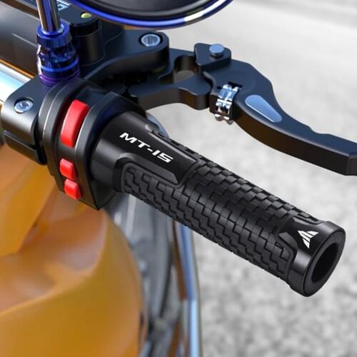 For YAMAHA MT 15 MT15 mt15 2018 2019 2020 2021 Universal 7/8'' 22MM Motorcycle Handlebar Grips CNC Handle Bar Rubber Gel Grips