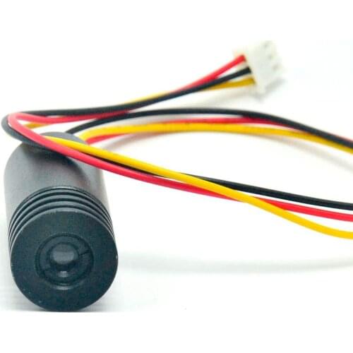 18x45mm 30mW 850nm Infrared IR Dot Laser DIode Module w Driver TTL 0-15KHZ