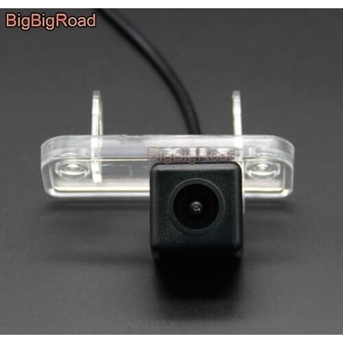 BigBigRoad Car Rear View Camera For Mercedes Benz CLK Class W209 A209 C209 2002-2009 / E Class E200 E220 E240 E280 E300 E320