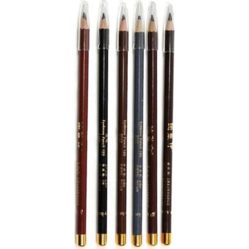 1pc Waterproof And Sweatproof Classic Natural Eyebrow Pencil Fashion Women Makeup Tools Easy To Color Cosmetics Pen TSLM1