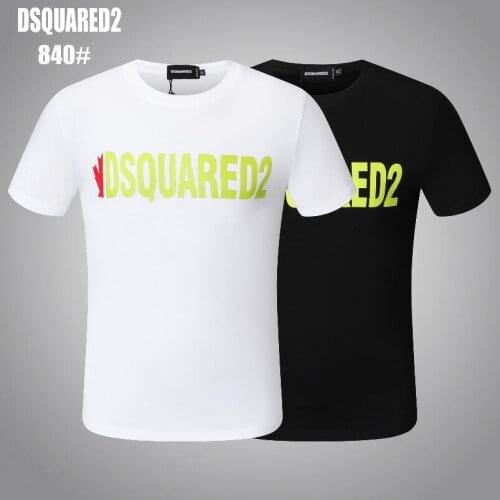Dsq2 Cotton Letter Print Mens T-shirt Clothing 840