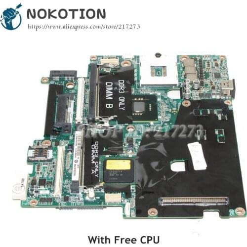 NOKOTION CN-0CDWGG CDWGG For DELL Pecision M6400 Laptop motherboard 31XM1MB00A0 Q43 DDR3 Free CPU
