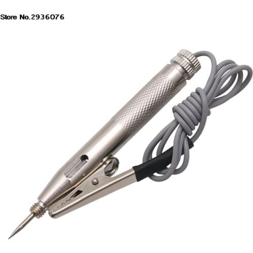 2020 New Auto Car Motorcycle Circuit Tester Gauge Test Voltmeter Light Bulb 6V 12V 24V