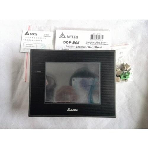 NEW& ORIGINAL DELTA TOUCH SCREEN DOP-B05S111 HMI DOP-B05S111 *Please contact us for real photo,100% real stock