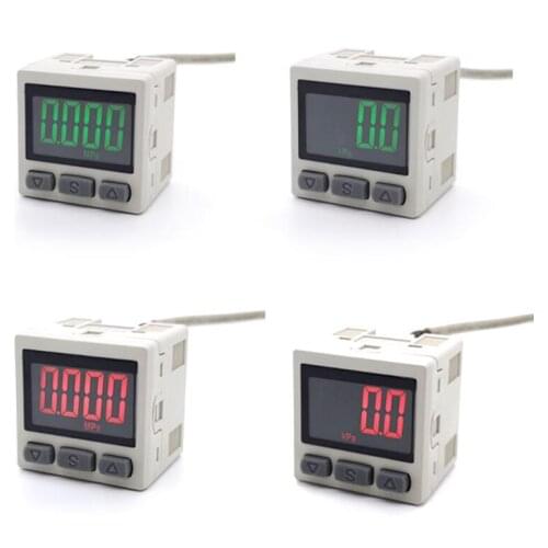 Vacuum negative pressure gauge ISE30A-01-F-L digital display pressure switch manipulator air pressure sensor switch ISE30A-01-F
