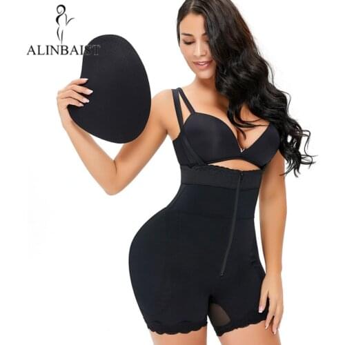 High Waist Hip Padding Shapewear Full Body Shaper Underwear Fake Buttocks Lingerie Hip Pads Enhancer Brief Straps Butt Lifter