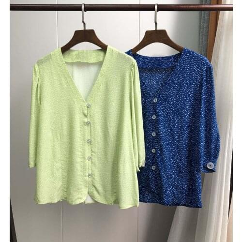 Блузки в горошек ZHUISHU China At AliExpress