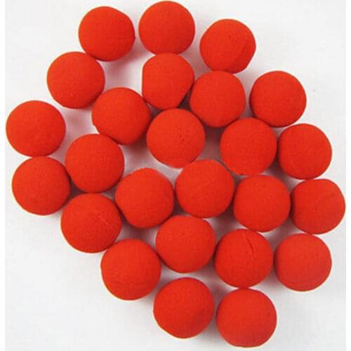 10 pcs Hot sale Adorable Red Ball Foam Circus Clown Nose Comic Party Halloween Costume Magic Dress