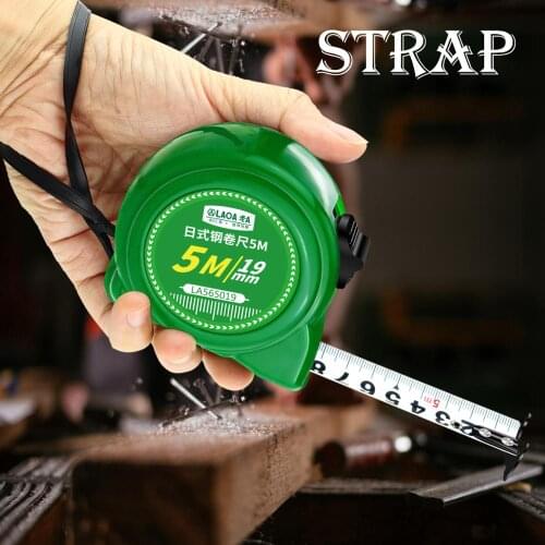 BIG SALE LAOA 3pcs of 5m/7.5m/10m Japan Type Measuring Tape Double Side Steel Ruler Tapeline Retractable