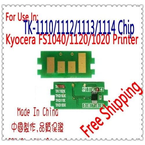 Reset Chip For Kyocera FS-1040 Toner,For Kyocera 1120 1040 1020 Toner Chip,For Kyocera TK-1110 Tk-1111 Tk-1112 TK-1113 TK-1114
