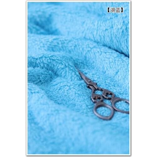 Dailylike Plush Fabric Fleece Fabric Soft Flannel Cloth for DIY Pillow Blanket Winter Clothes Beedsheet Toys Polar Fleece Fabric