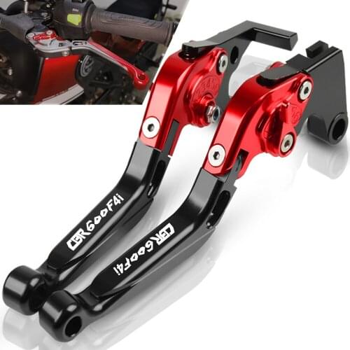 For HONDA CBR600 F4i 2001 2002 2003 2004 2005 2006 2007 Motorcycle Adjustable Extendable Foldable Brake Clutch Levers CBR600F4i