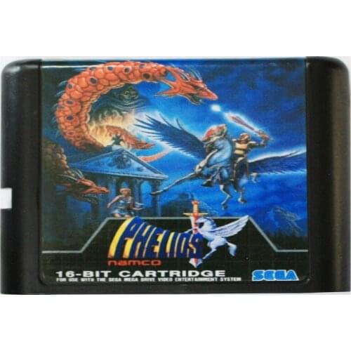 Phelios 16 bit MD Game Card For Sega Mega Drive For SEGA Genesis