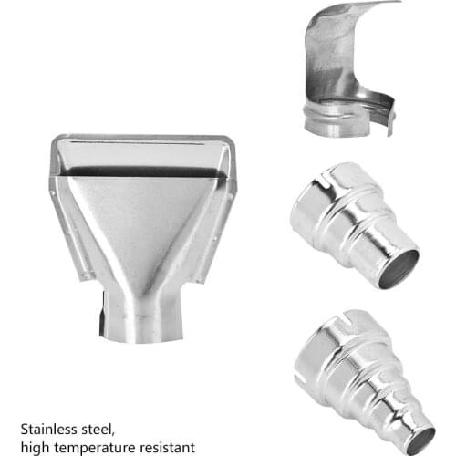 4PCS/lot Heat Gun Nozzles Electric Kit Accessories DIY Industrial Hot Air Gun Tools Shrink Wrap for 2000W 1800W 1600W heat gun