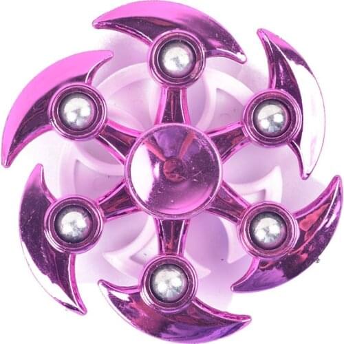 New Double-layer Fingertip Fidget Spinner decompression Toy Hand Top Giro Antistress Kids Children Toys EDC ABS Gifts Xmas