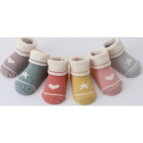 New 0-12 months autumn and winter baby socks